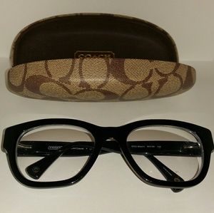 Black Coach Laura Eyeglass Frame & Case
